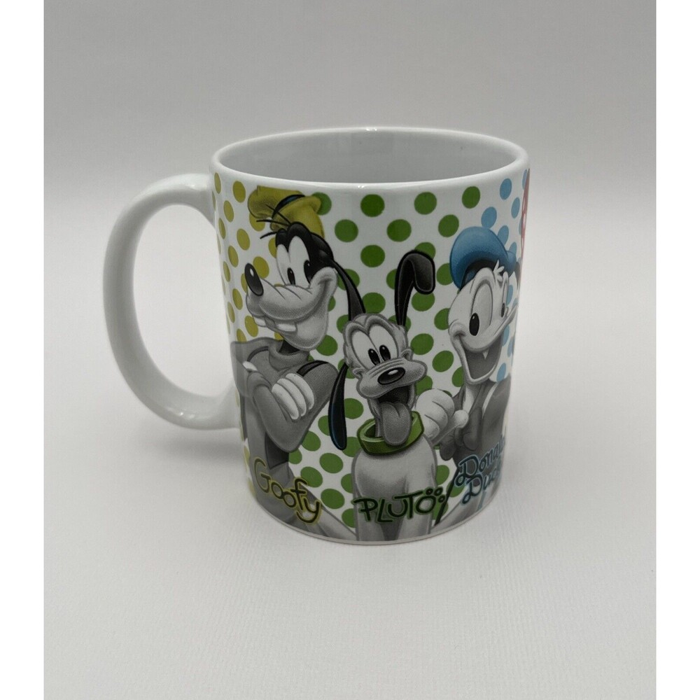 Disney Jerry Leigh Mickey Mouse & Friends Coffee Mug Cup 11oz Daisy Donald Goofy